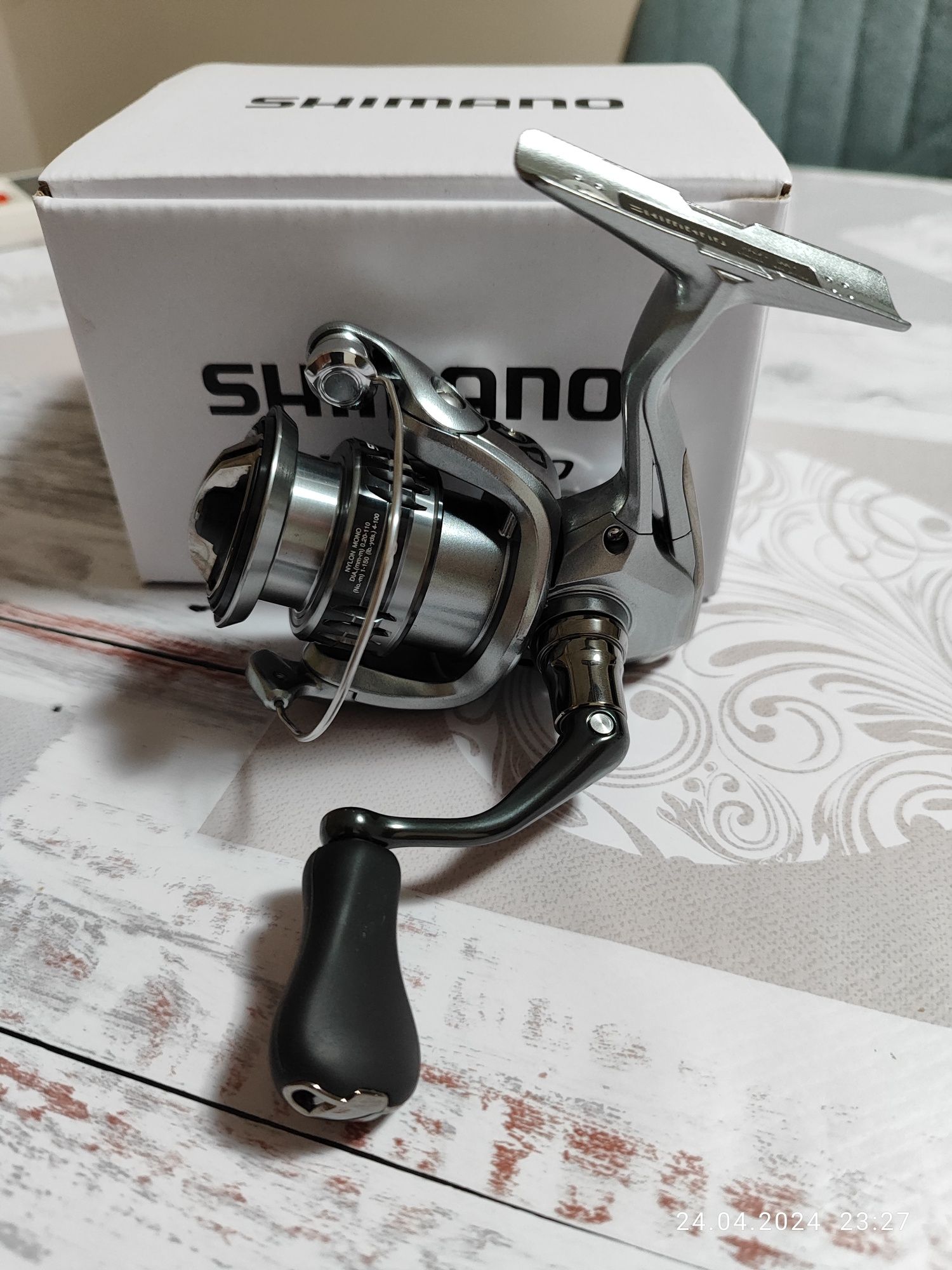 Спининг макара shimano nasci 500