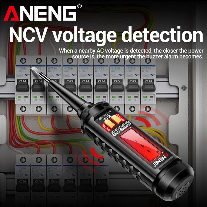 Multimetru tip stilou ANENG Tester de Tensiune Non-Contact  Lanterna