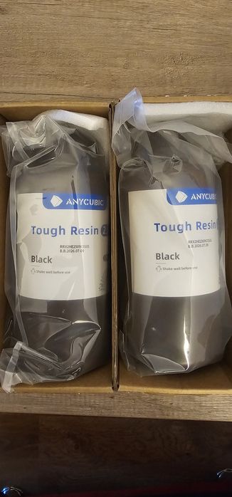 Rășină Anycubic pentru imprimantă 3D – flacon nou, sigilat