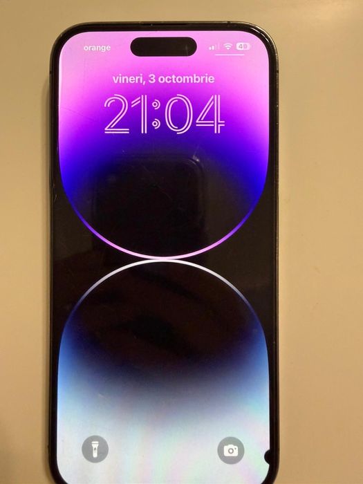 Vând Iphone 14 Pro, culoare mov