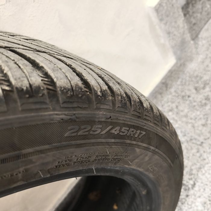 Hankook Kinergy 4s2, 2 бр, 225/45/17, дот 0422, зимни