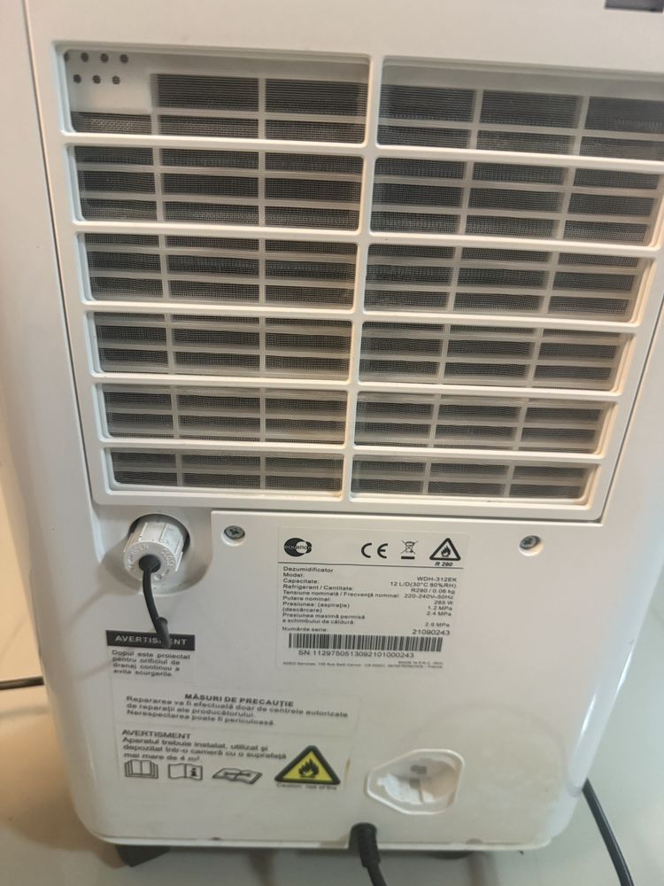 Dezumidificator Equation, 12 L/zi schimb cu ps4