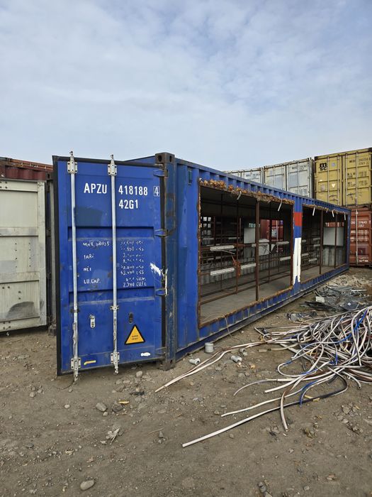 Резанный 40 тонный контейнер