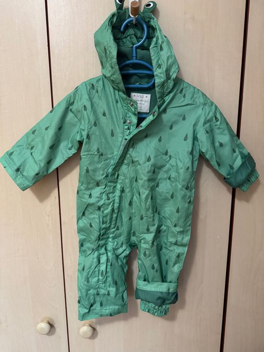 M&S зимен гащеризон/космонавт – 6–9 м., отлично състояние