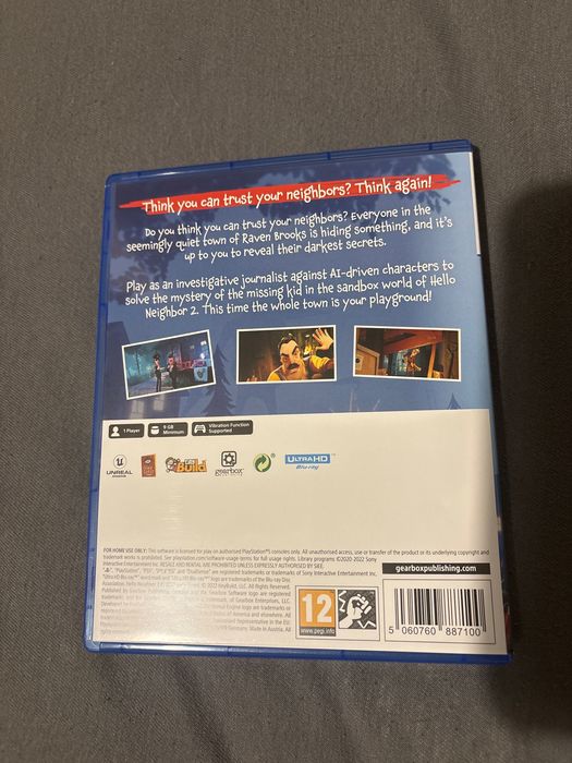 Игра за пс5 Hello Neighbor2