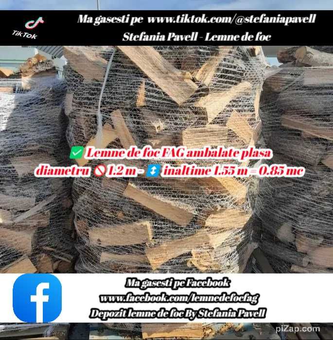 Lemne de foc fag pentru centrale, seminee , sobe si cuptoare pizza