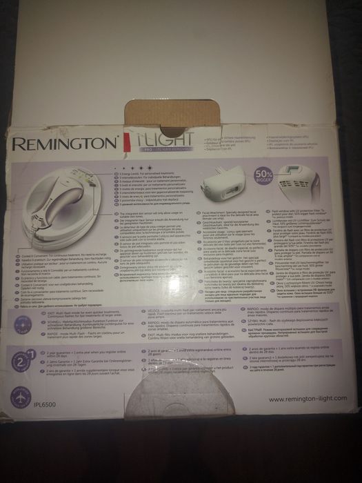 Epilator Remington i Light Pro IPL 6500