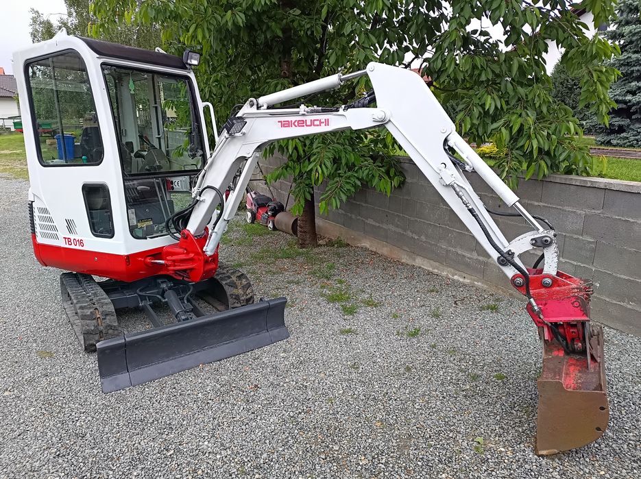 Excavator Miniexcavator Takeuchi TB016 TB 016 schimb