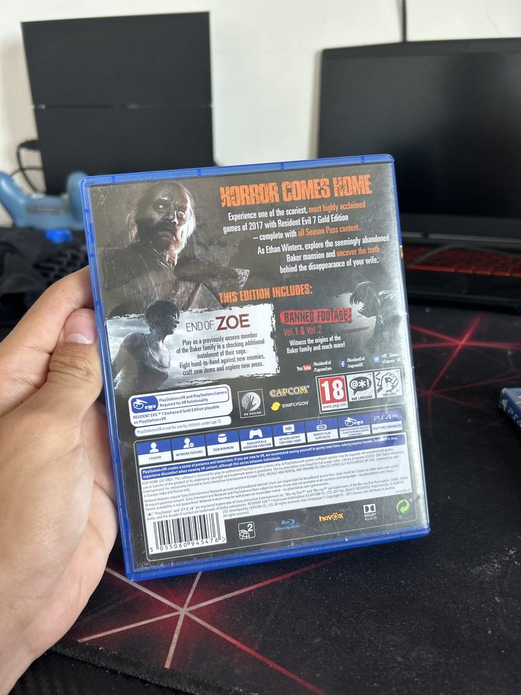 Resident Evill 7 игра за PS4