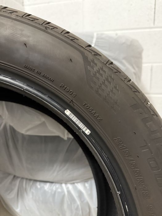 4 anvelope de vara Bridgestone Turanza T005A 215 55 R18 95H