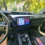 Navigatie android Toyota Hilux Waze YouTube Carplay