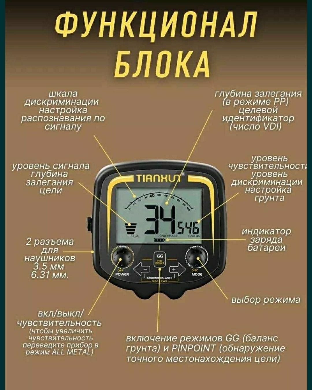 Металлоискатель TX-850 /Доставка по Узбекистану Платный