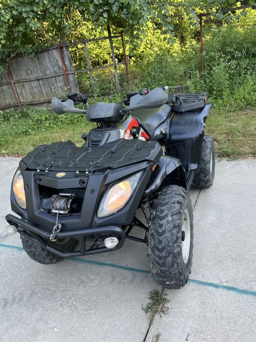 Atv linhai aniversary 4*4 la buton motor 300cc an 2008 inmatriculat