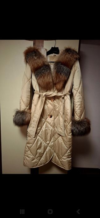 Geaca cu blana naturala