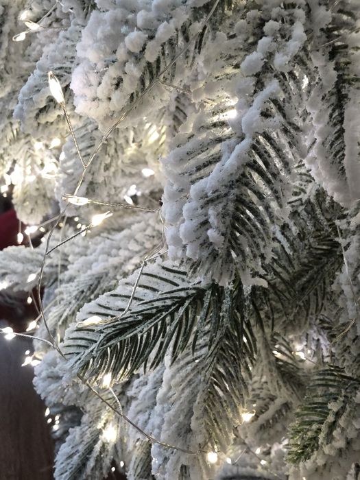 Brad artificial 3d cu efect de zapada