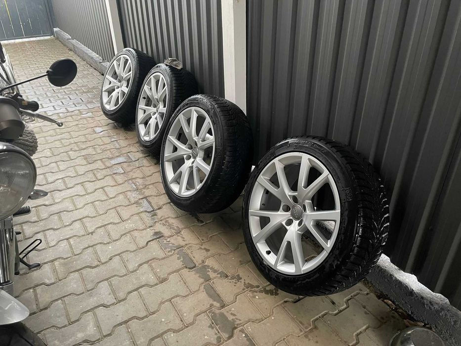 Jante Audi 19'' ET 26  + cauciucuri 235/45/19 Iarna 7 mm profil