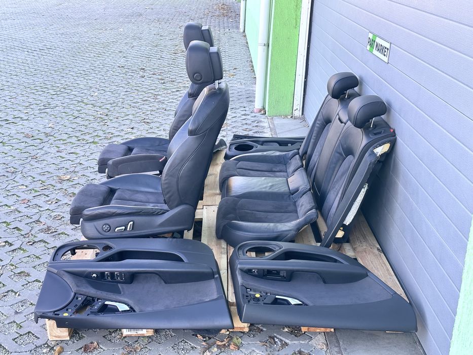 Салон AUDI A7 C7 4G S Line Кожа с Алкантара