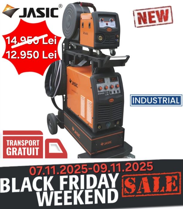 JASIC MIG 450 RA (N361) - Aparat de sudura cu sarma MIG-MAG industrial
