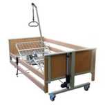 Pat spital electric cu telecomanda, saltea si topper incluse