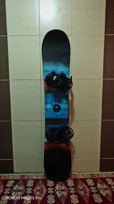 Placa snowboard 160 Nideker -legaturi boots