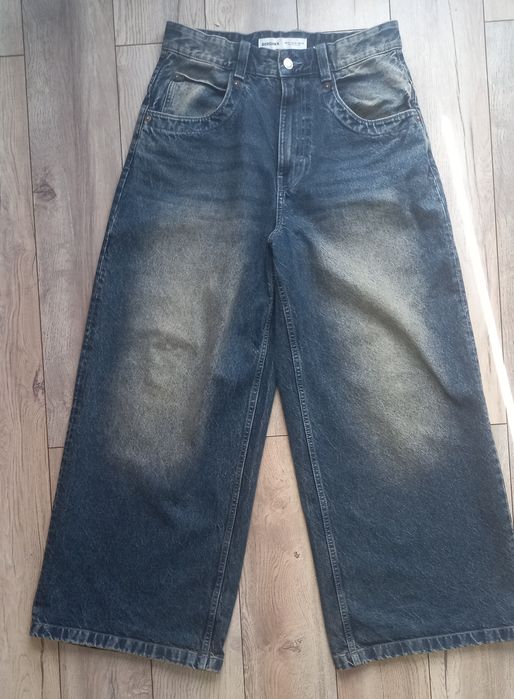 Bershka mega baggy джинсы