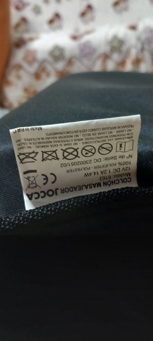 Saltea de masaj prin caldura