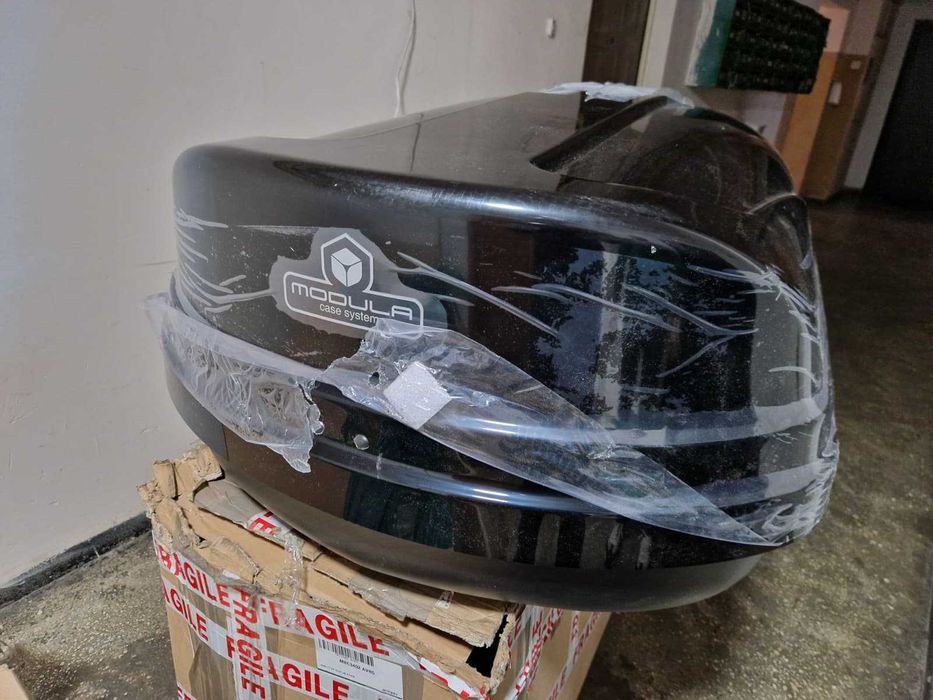 Cutie Portbagaj Modula WeGo Negru 450 L / NOUA / MIC DEFECT