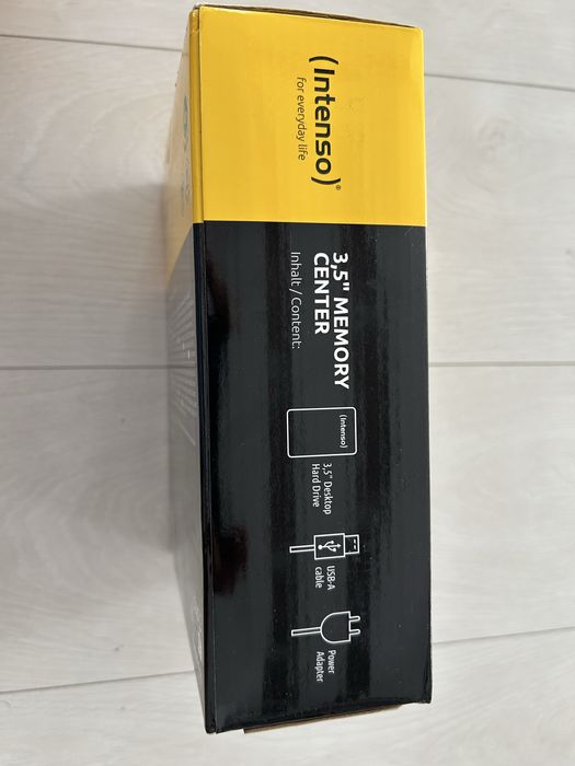 Hard disk extern Intenso MemoryCenter 8TB 3.5 inch USB 3.0 Black