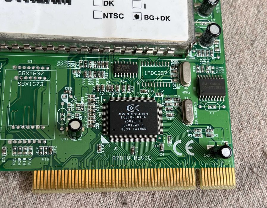 Placă TV Tuner PCI V-Stream VS-TV878RF Conexant BT878 captură video