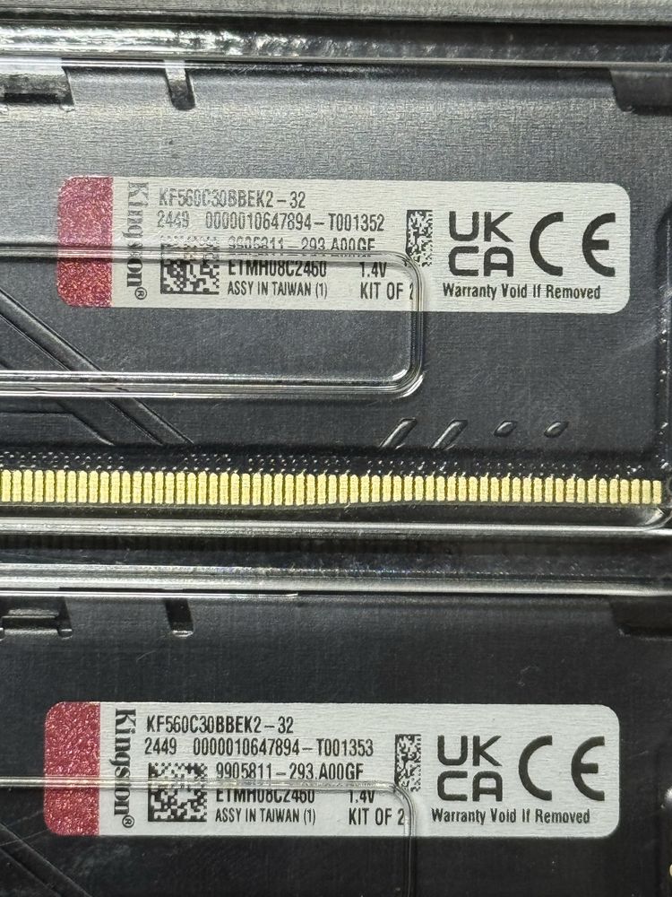 ОЗУ DDR5 Kingston Fury beast 32gb