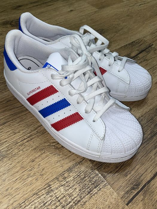 adidas Sneakers Superstar J FW5851 Alb marimea 35