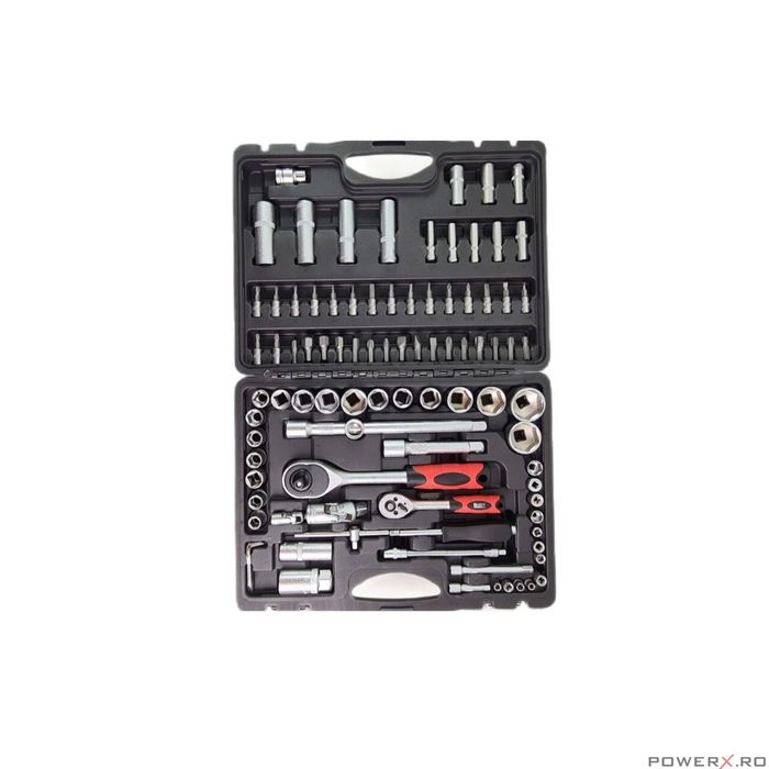 Trusa chei tubulare, 94 piese, Champion