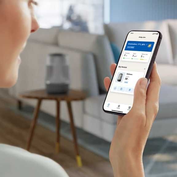 Овлажнител за въздух Philips HU1510/04, С ултразвукова технология