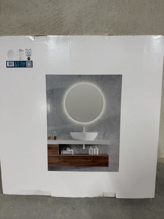 Ново LED огледало Айко d:60cm