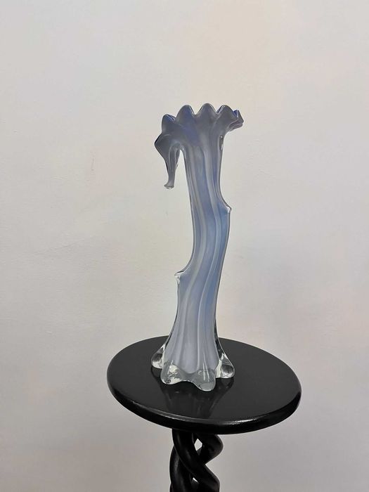 Piesa cristal MURANO cala veche deosebita bibelou bibelouri ieftina