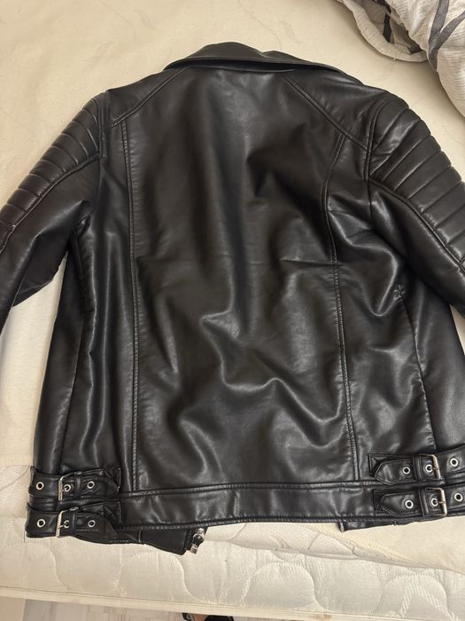 Мъжко кожено яке Zara