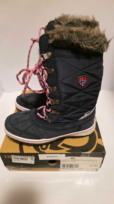 Детски ботуши Trollkids "Holmenkollen" 34 номер - #D0025