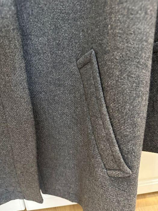 Palton gri cloche Zara