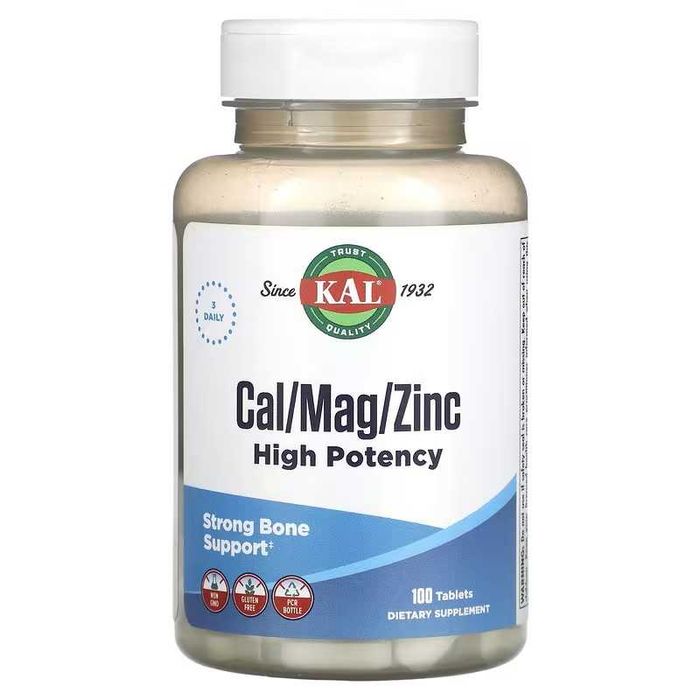 KAL Кальций магний и цинк калций Cal / Mag / Zinc