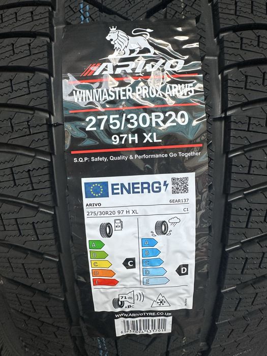 Нови зимни гуми ARIVO ARW 5 275/30R20 97H XL НОВ DOT БОРД 2753020