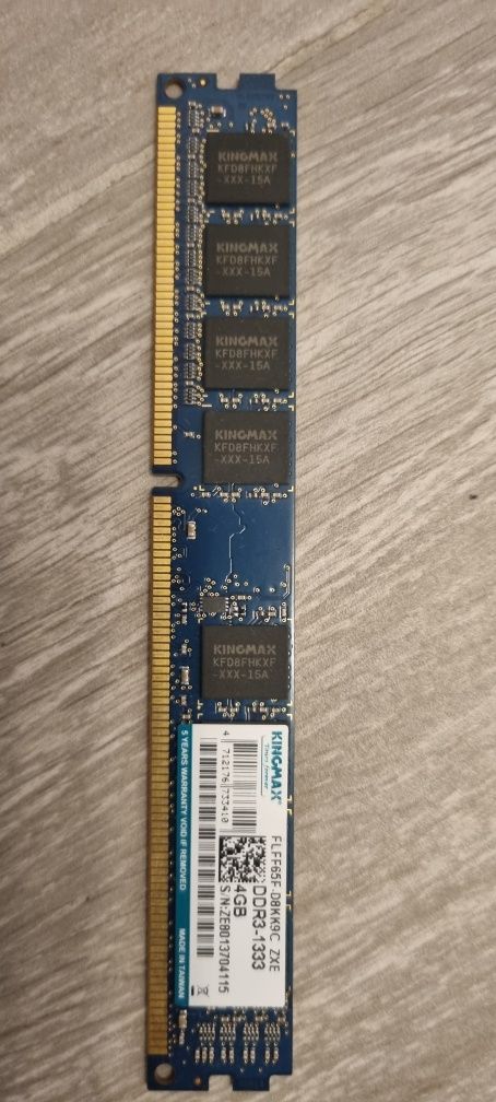 Memorie RAM Kingmax 4gh 1333 dd3