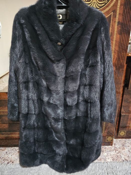 Норковая Шуба Графит