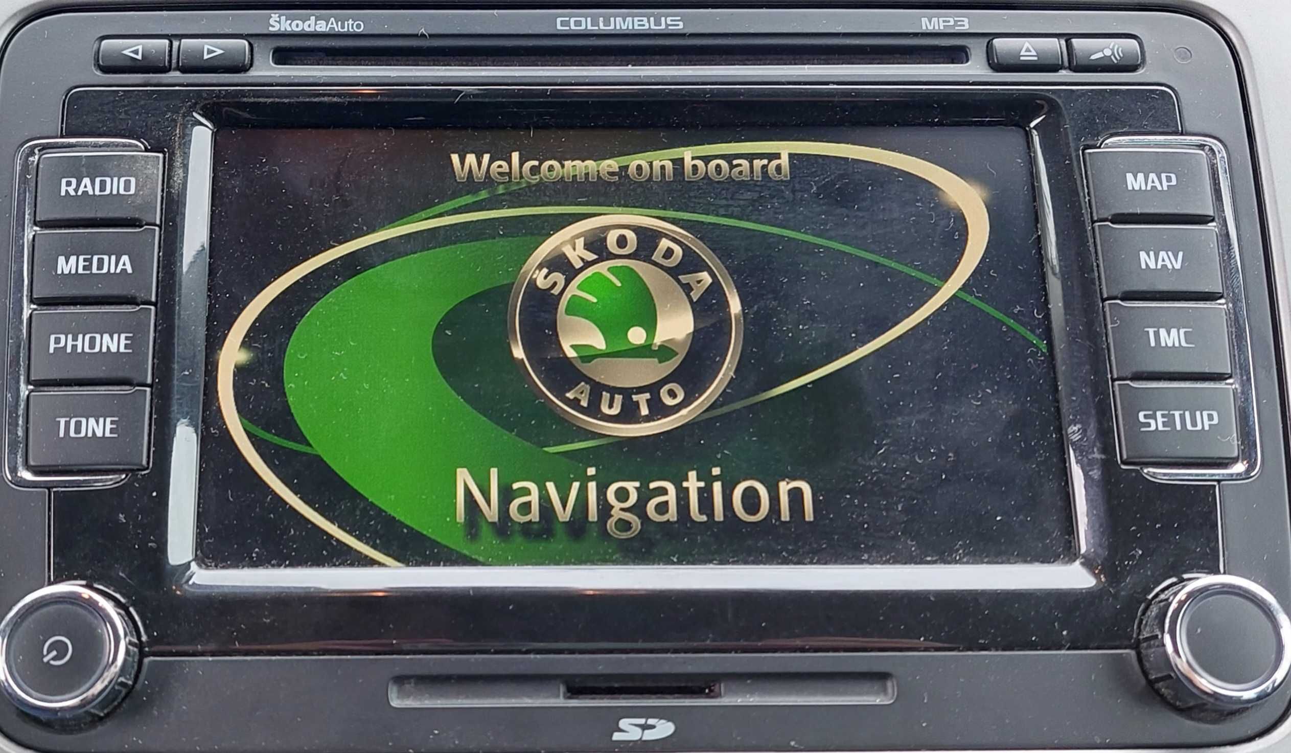 Vand navigatie RNS 510 Skoda