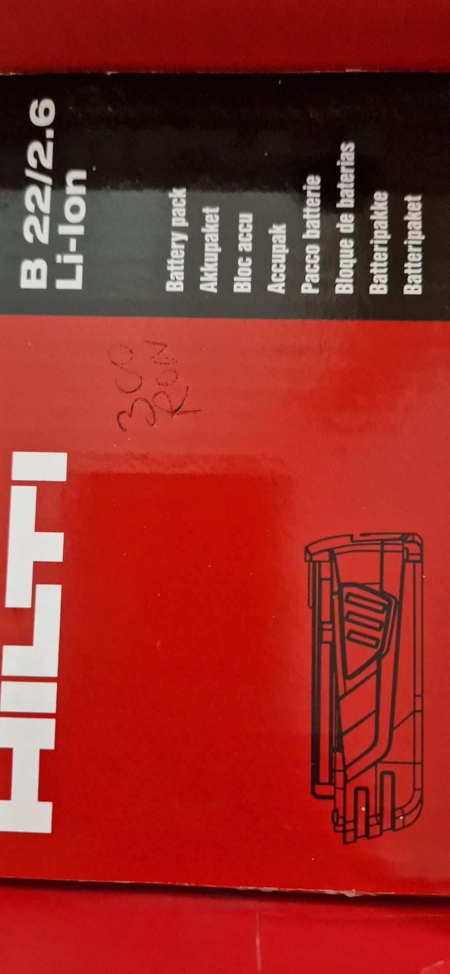 Hilti acumulatori noi