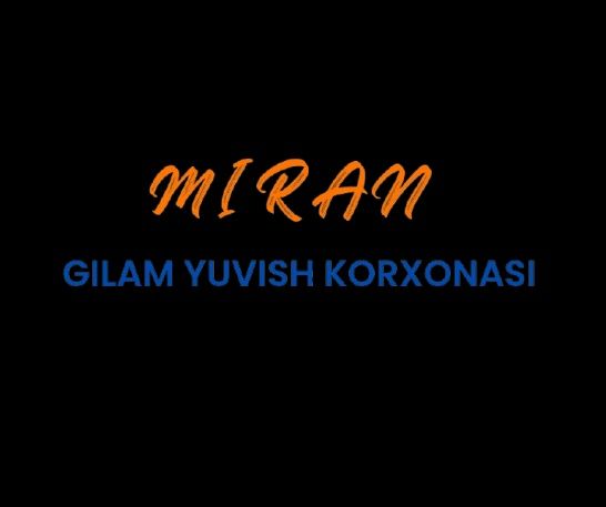 MIRAN gilam yuvish 1m² = 10 000 so'm