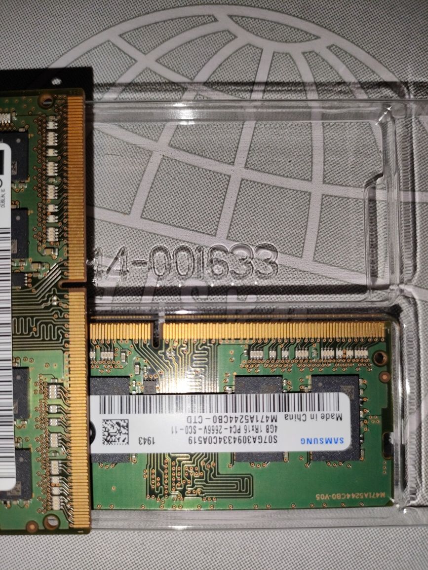Memorie SODIMM Laptop SAMSUNG 4GB DDR4 2666mhz