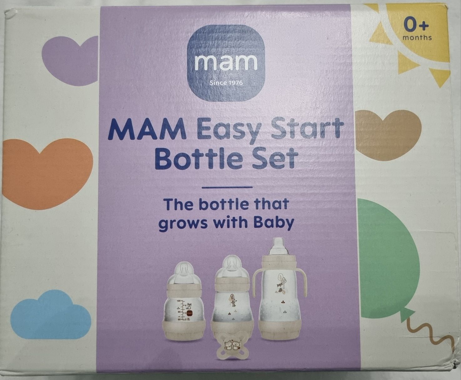 МАМ бебешки шишета 0+ месеца