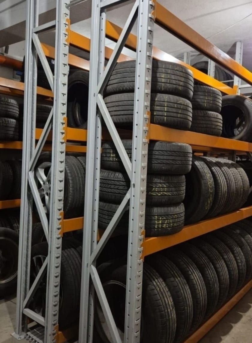 Rafturi metalice depozitare anvelope