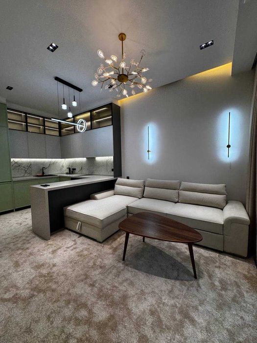 ЖК "Manzara" High Town Mall  рядом с рынком Универсам 2комнат