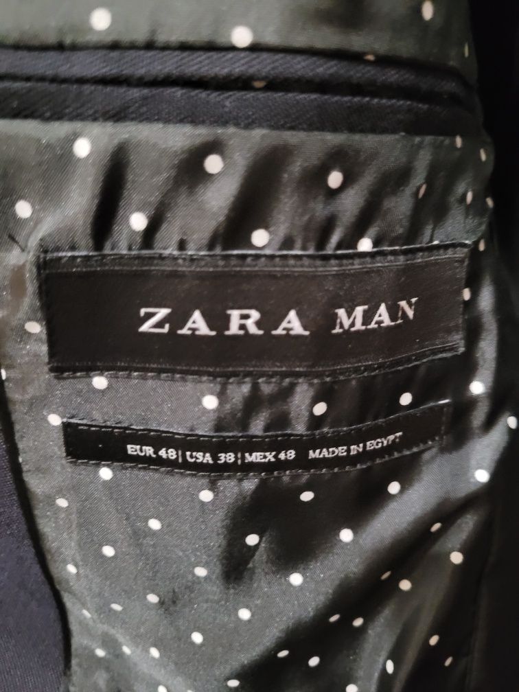 Sacou bleumarin Zara